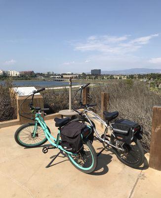 Biked from shop to Newport backbay and back to the shop.