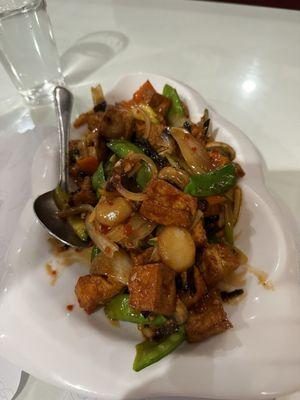 Szechuan tofu