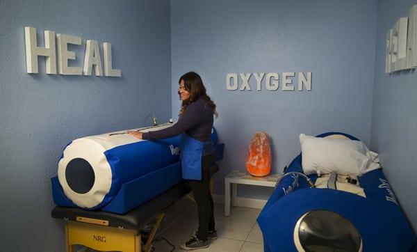 OXYGEN - Hyperbaric oxygen treatment