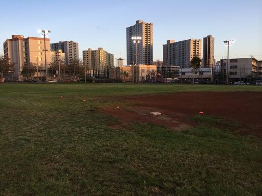 Kickball field.