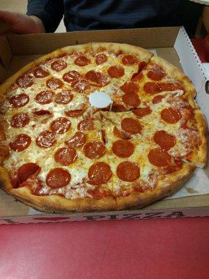 Pepperoni pizza