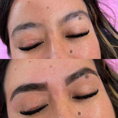 Brow henna & wax