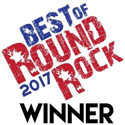 4th year in a row voted "Best Dentists in Round Rock!"