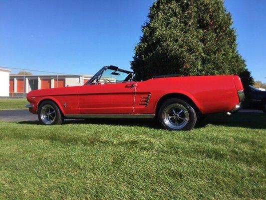 1966 Ford Mustang Convertible offered at Classic Auto Haus  Classic Auto Haus of Geneva,IL www.classicautohaus.com 630-416-1600