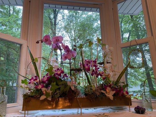 Beautiful flowers by Kremp in home