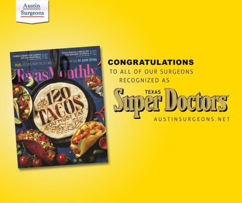 Dr. Jeffrey Meynig was recognized in Texas Monthly as a Texas Super Doctor 2015.