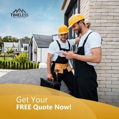 Go to our website and sign up for a Free quote