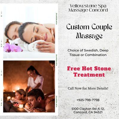 Yellowstone Spa Massage Concord
 5100 Clayton Rd A-12, Concord, CA 94521
 Call us at 925-798-7798