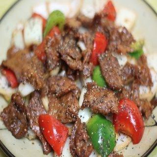 Black pepper beef