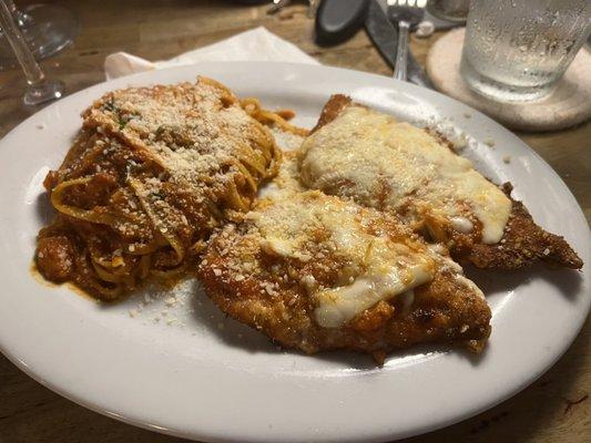 Chicken parmigiana