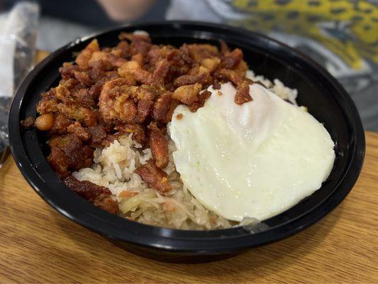 Longsilog - Garlic Pork $12.99 (new location 8/3/24)