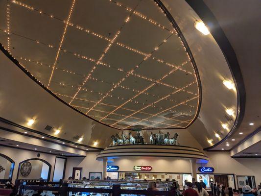 Inside Hong Kong Buffet, Albuquerque