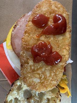 Hash Browns Egg McMuffin