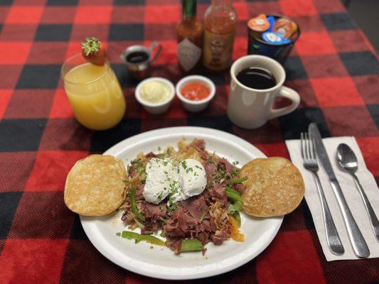 New Breakfast menu item: Pork Hash