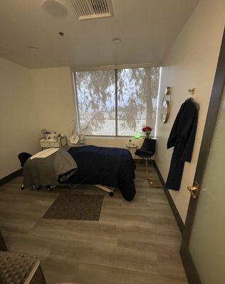 My relaxing treatment room