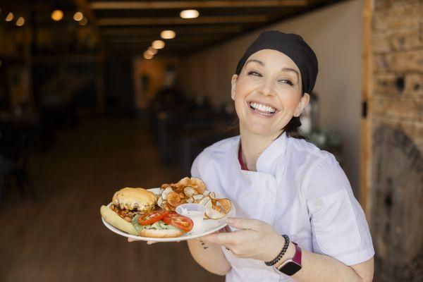 Amanda Bousheley, owner of Mandabee's