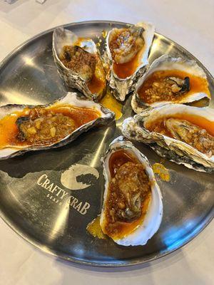 Steamed Oysters