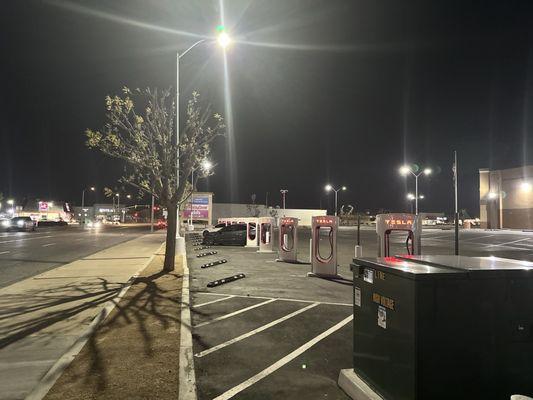 16 superchargers at this spot