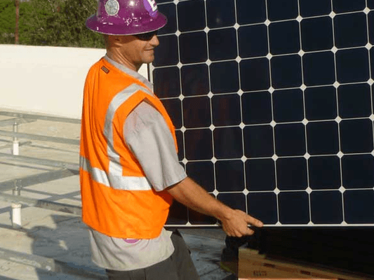 Solar costs are going down! Get your panels today! - Hot Purple Energy, Palm Springs, California