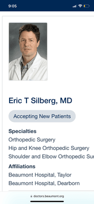 TERRIBLE DOCTOR! PLZ BEWARE OF DR. ERIC SILBERG HE IS A SCAMMER AND A THIEF. DR. SILBERG IS INVOLVED IN INSURANCE FRAUD.