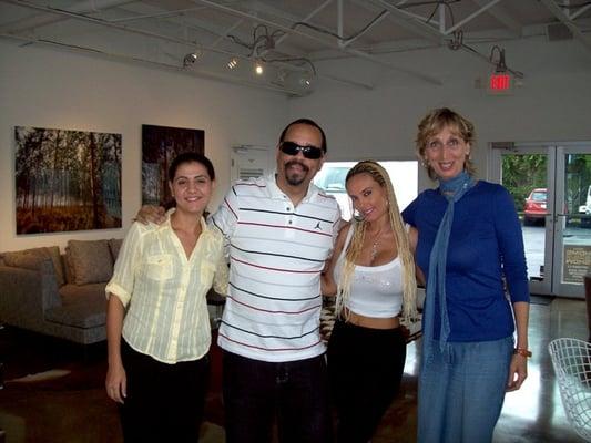 Ice T @ KMP furniture Store