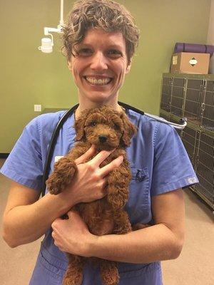 Dr. Sullivan & Puppy