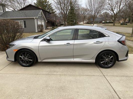 2021 Civic EX Hatchback