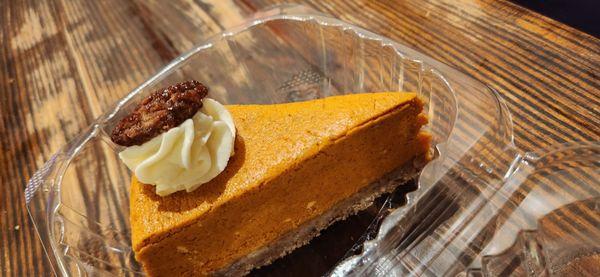 Pumpkin cheese cake