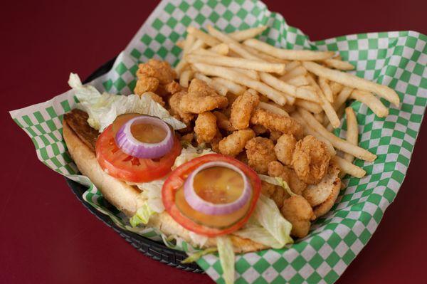 Shrimp Po'Boy never fails.