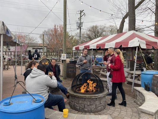 Fire pit and great times!