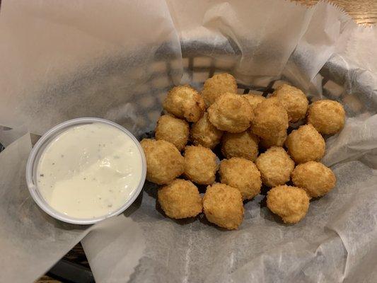 Hot pepper cheese balls