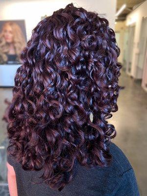 Plum curls