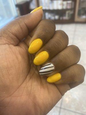 My completed nails