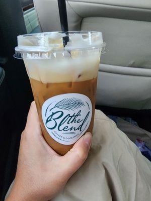 The banana cream latte. Awesome cold brew and not too sweet or potent Banana cold foam. Worth a try!!