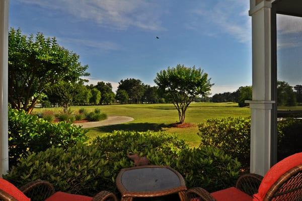 View of the Green at Crow Creek Golf Club