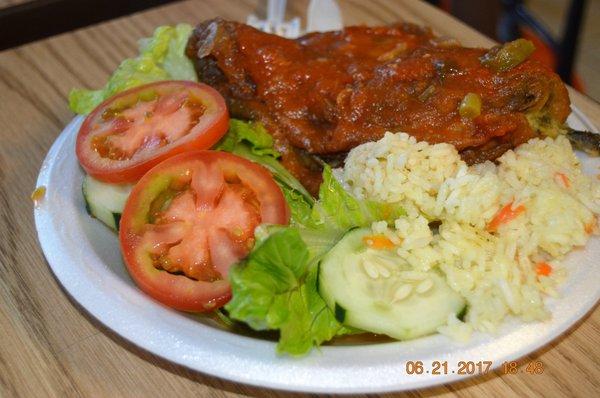 Chile relleno de picadillo