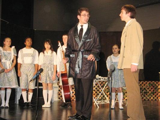 School musical is the highlight of every year. Pictured: The Sound of Music (2011).