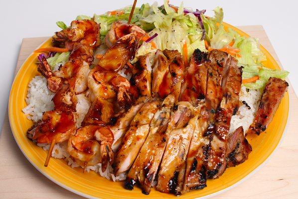 Chicken & Shrimp Teriyaki