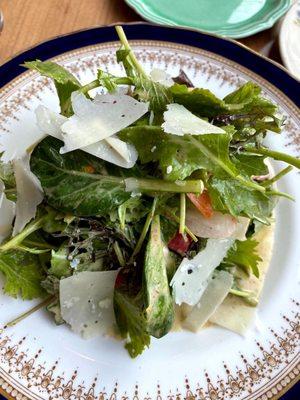 Shaved Roots & Greens salad