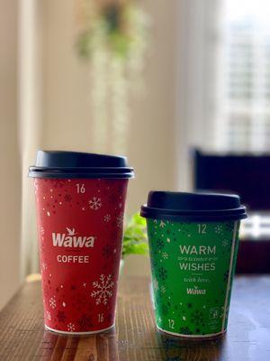 Festive wawa cups