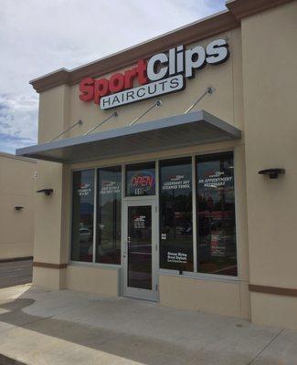 Sports Clips Haircuts for men, exterior storefront