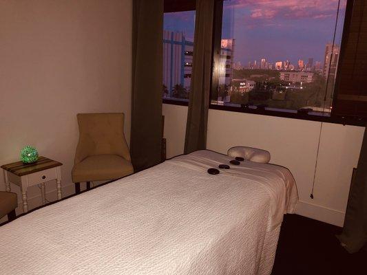 Massage room