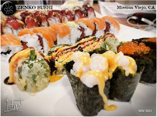 'Not the Zenko Sushi I remember. Overall rating: 3 Stars (AYCE Dinner: $28)