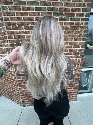 Cool toned blonde