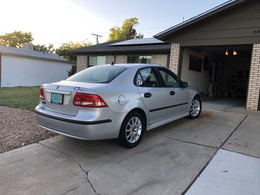 Restores 2005 Saab