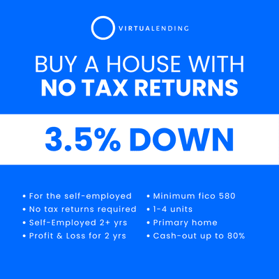 3.5% Down Profit and Loss Only Loan