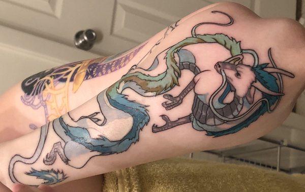 Haku tattoo by Paul