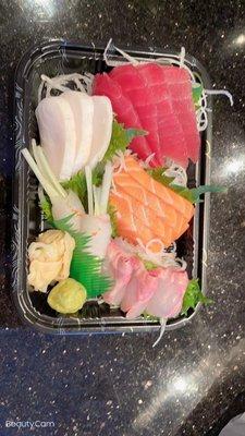 Sashimi lunch