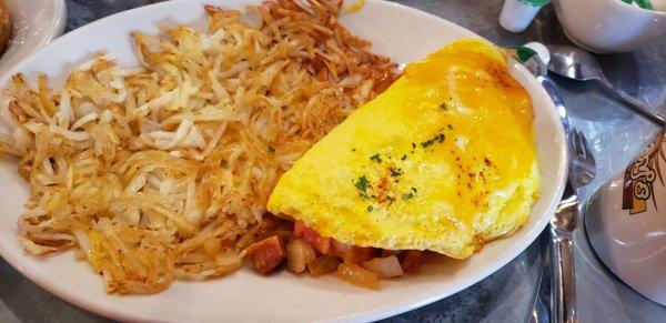 Chorizo omelet