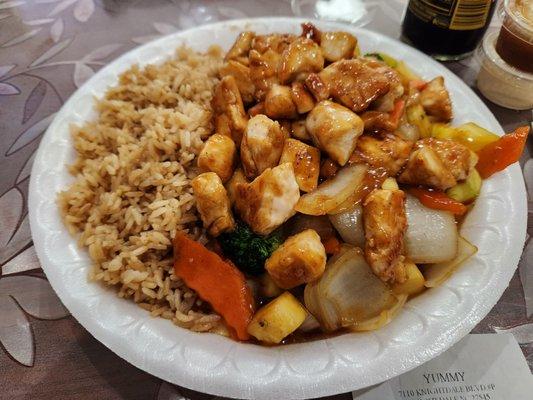 Hibachi chicken